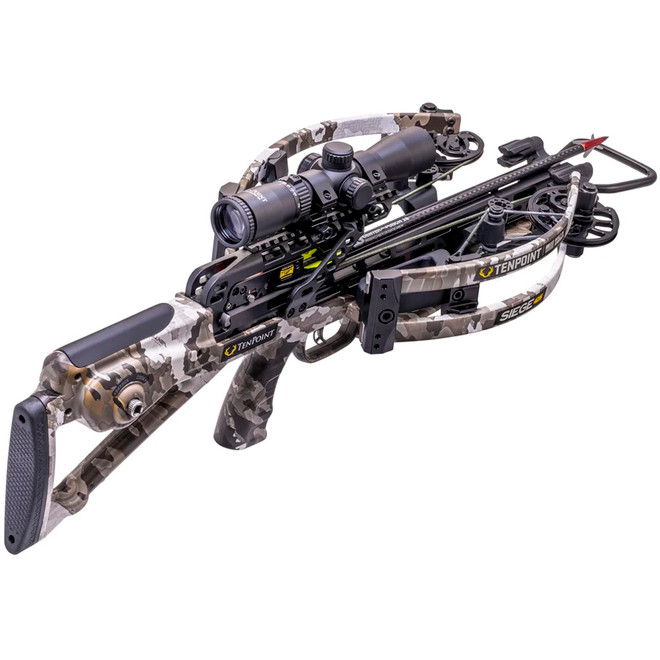 Tenpoint Siege 425 Crossbow Package Acuslide Moss Green
