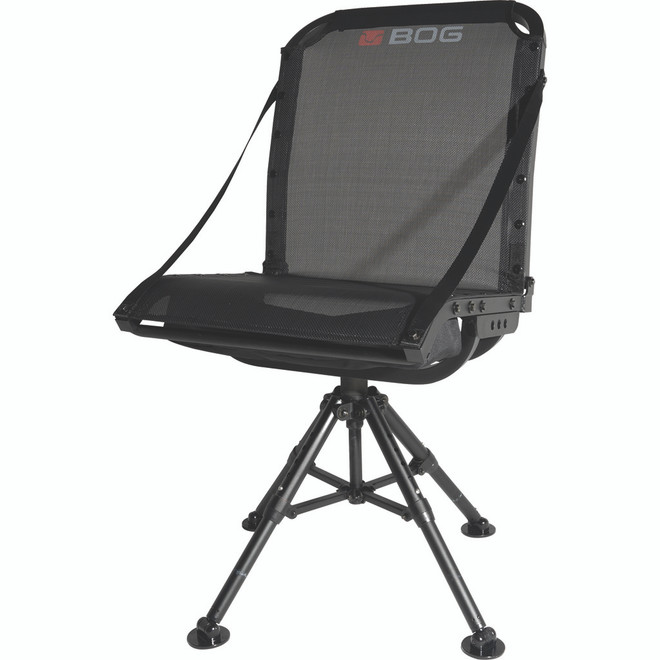 Bog Nucleus 360 Ground Blind Chair Aluminum