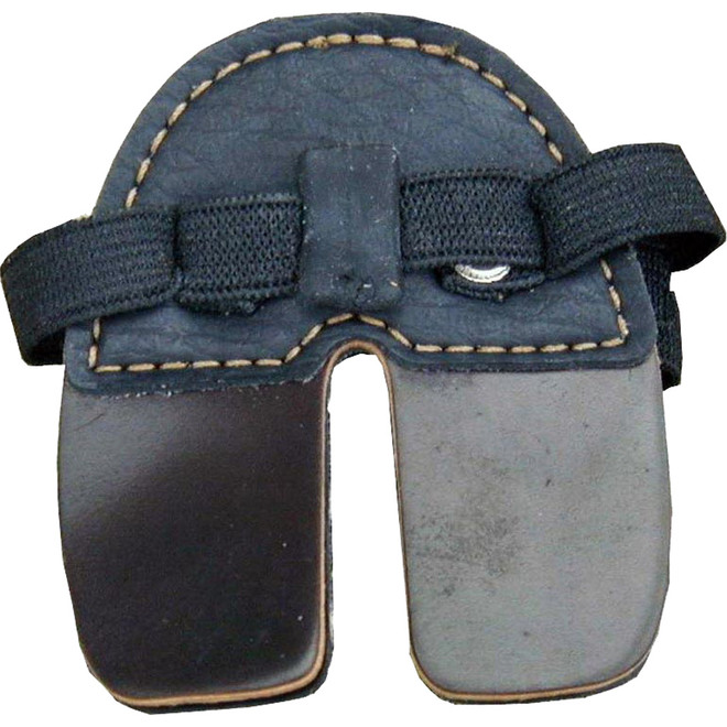 Bateman Bubba 2 Finger Split Cordovan Tab Large Rubber Back Rh/lh