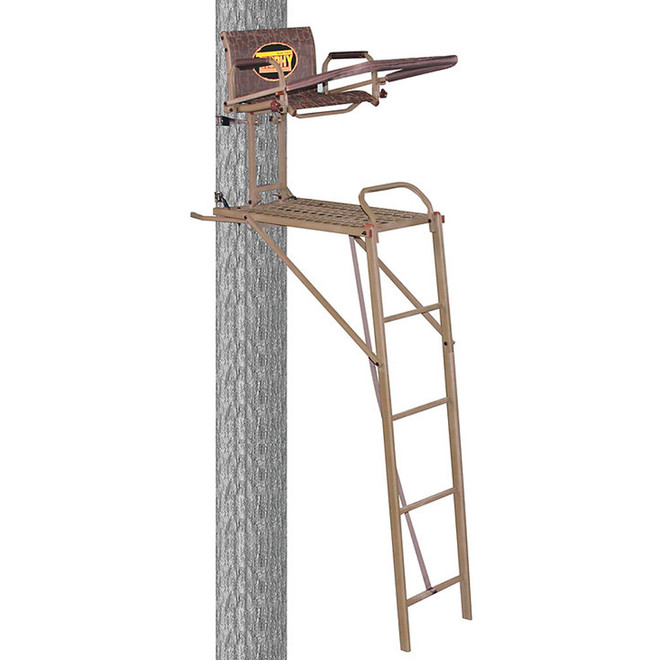 Trophy Treestands Spartan Ladderstand Single Person 24 Ft.