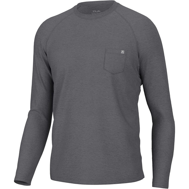 Huk Waypoint Long Sleeve Night Owl