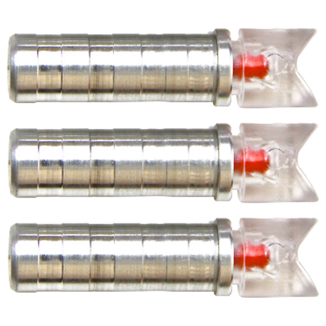 Nufletch Ignitor Crossbow Nocks Moon .295 X Bolt 3 Pk.