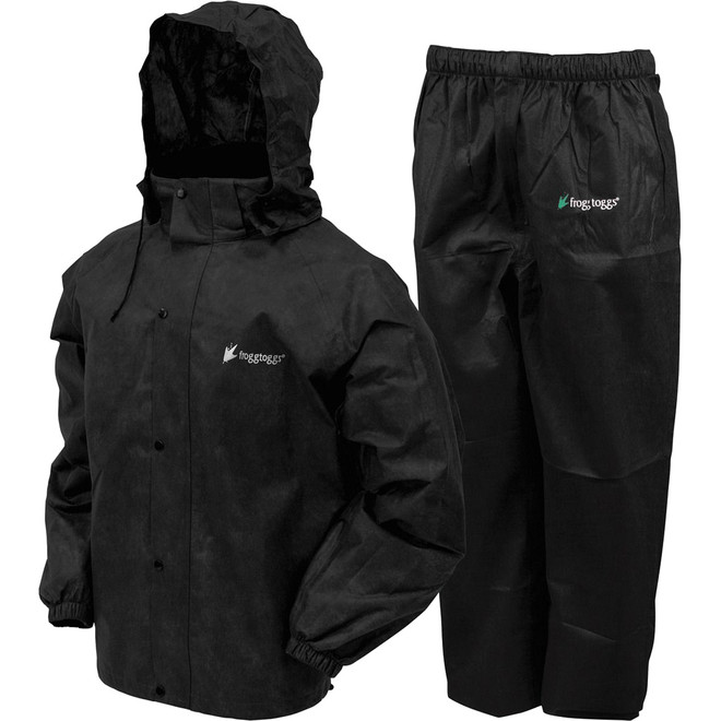 Frogg Toggs All Sport Rain Suit Black 3x