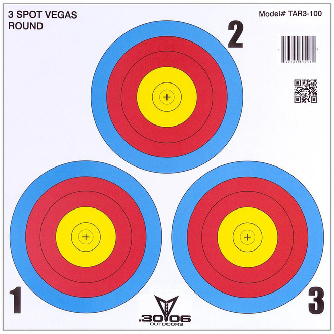 30-06 3 Spot Paper Target Repack 65099