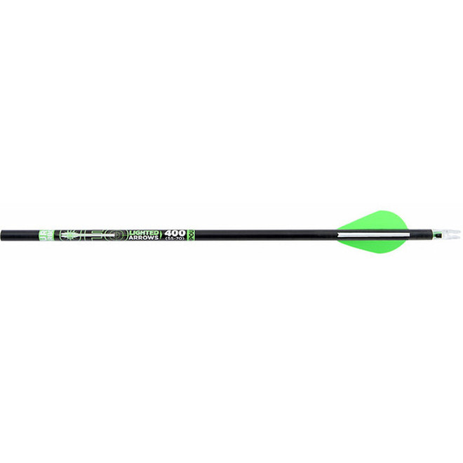 30-06 Ufo Lighted Carbon Arrow Green 30 In. 3 Pk.