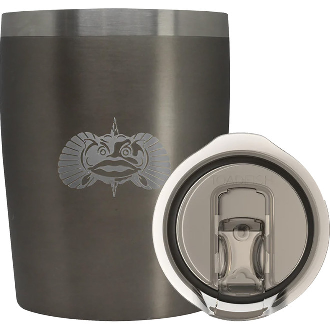 Toadfish Non-tipping Rocks Tumbler Graphite 10 Oz.