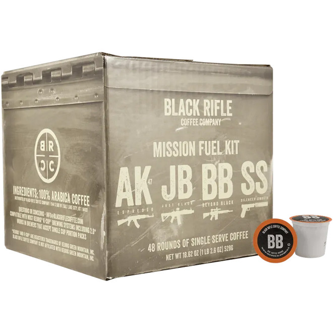 Black Rifle Supply Drop Coffee Rounds 48ct