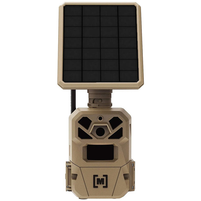 Moultrie Edge Solar Trail Camera 1080p 36mp Rechargable Battery Brown