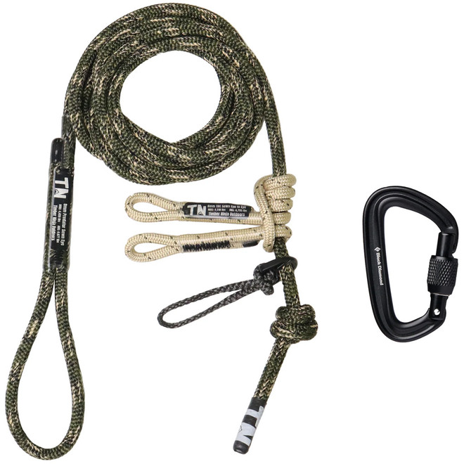 Timber Ninja Lineman/tether Rope 8mm Predator Camo