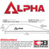 Bohning Alpha Vanes 100 Pk.