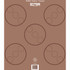Maple Leaf S3da 3d Target Face Brown Asa 25 Pk.