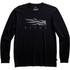 Sitka Icon Long Sleeve Tee Black