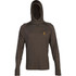 Browning Merino Hooded Shirt Major Brown
