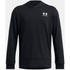 Boys' Ua Rival Heavyweight T-shirt Hoodie Black--white