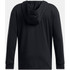 Boys' Ua Rival Heavyweight T-shirt Hoodie Black--white