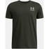 Boys' Ua Freedom Eagle Short Sleeve Baroque Green--marine Od Green