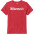 Benelli Logo S/s Tee Tri-blend Red