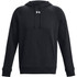 Men's Ua Rival Fleece Hoodie Black--white