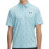 Men's Ua Tee To Green Printed Polo Stream--black