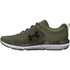 Men's Ua Charged Assert 10 Camo Running Shoes Marine Od Green-black