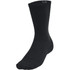Unisex Ua Essential 6-pack Crew Socks Black-black-castlerock