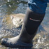 Paramount Tread-lite Rubber/neoprene Knee Boot Black