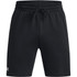 Men's Ua Rival Fleece Shorts Black--white