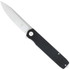 Cobratec Large Cayden Drop Knife Folding Blade Black