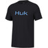 Huk Huk Logo T-shirt Black