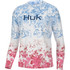 Huk Fin America Fade Pursuit Crystal Blue