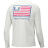 Huk And Bars Pursuit Long Sleeve White