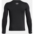 Ua Packaged Youth Base Layer 2.0 Crew Youth Medium Black