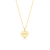 Children's Heart Necklace | 14k gold