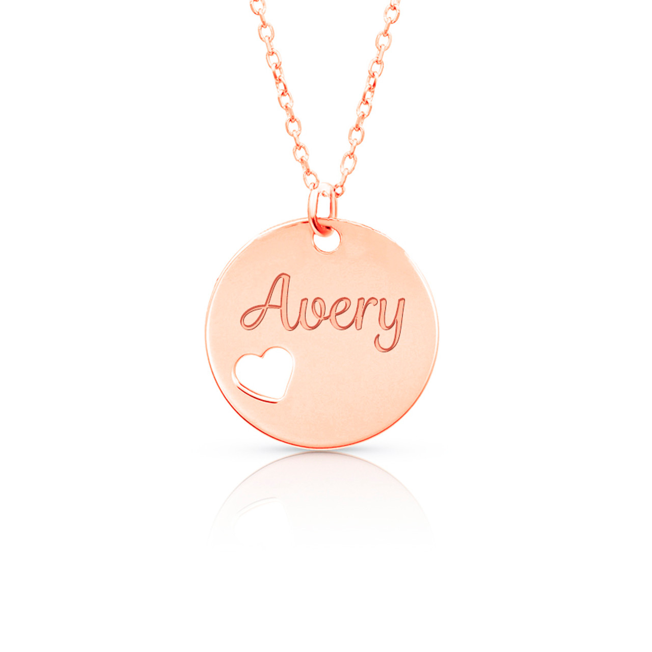 In My Heart Necklace | 14K Rose Gold