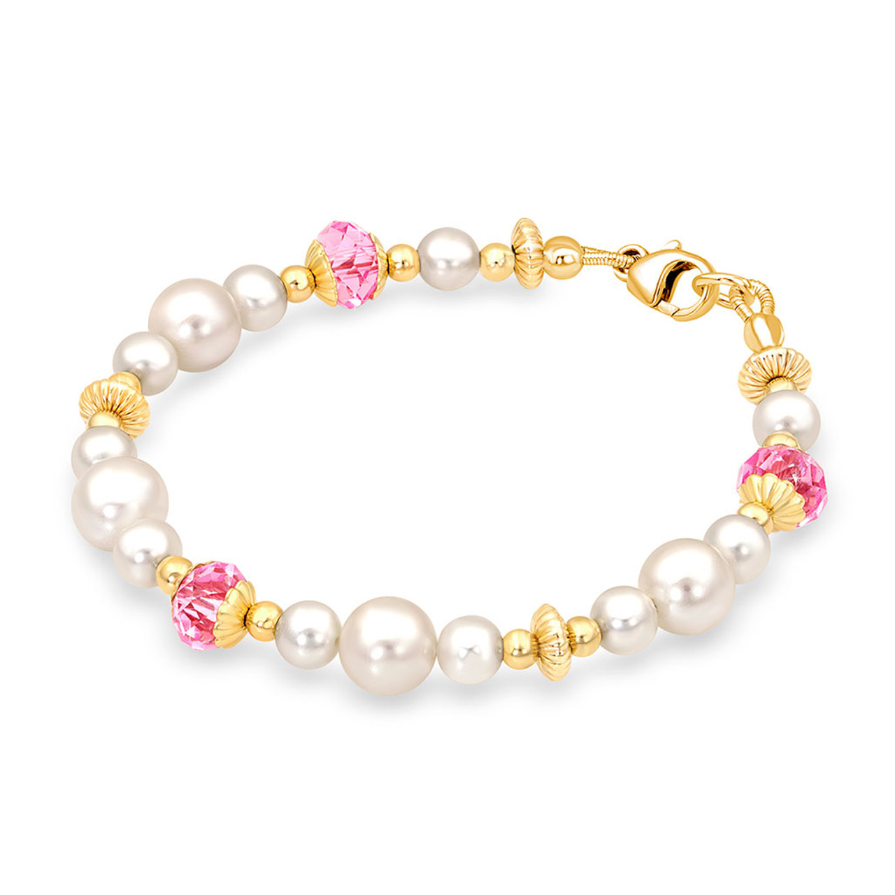 Little Girl Pearl Bracelet - The Pearl Girls, Cultured Pearls