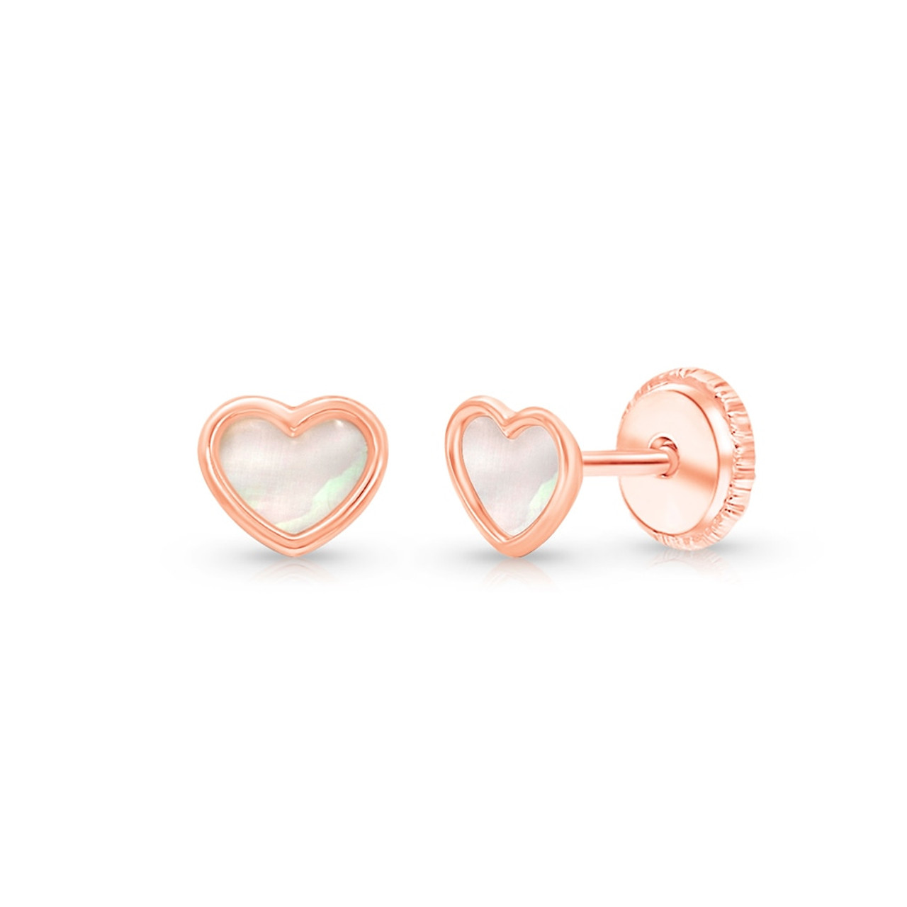 Rose gold shop children's earrings