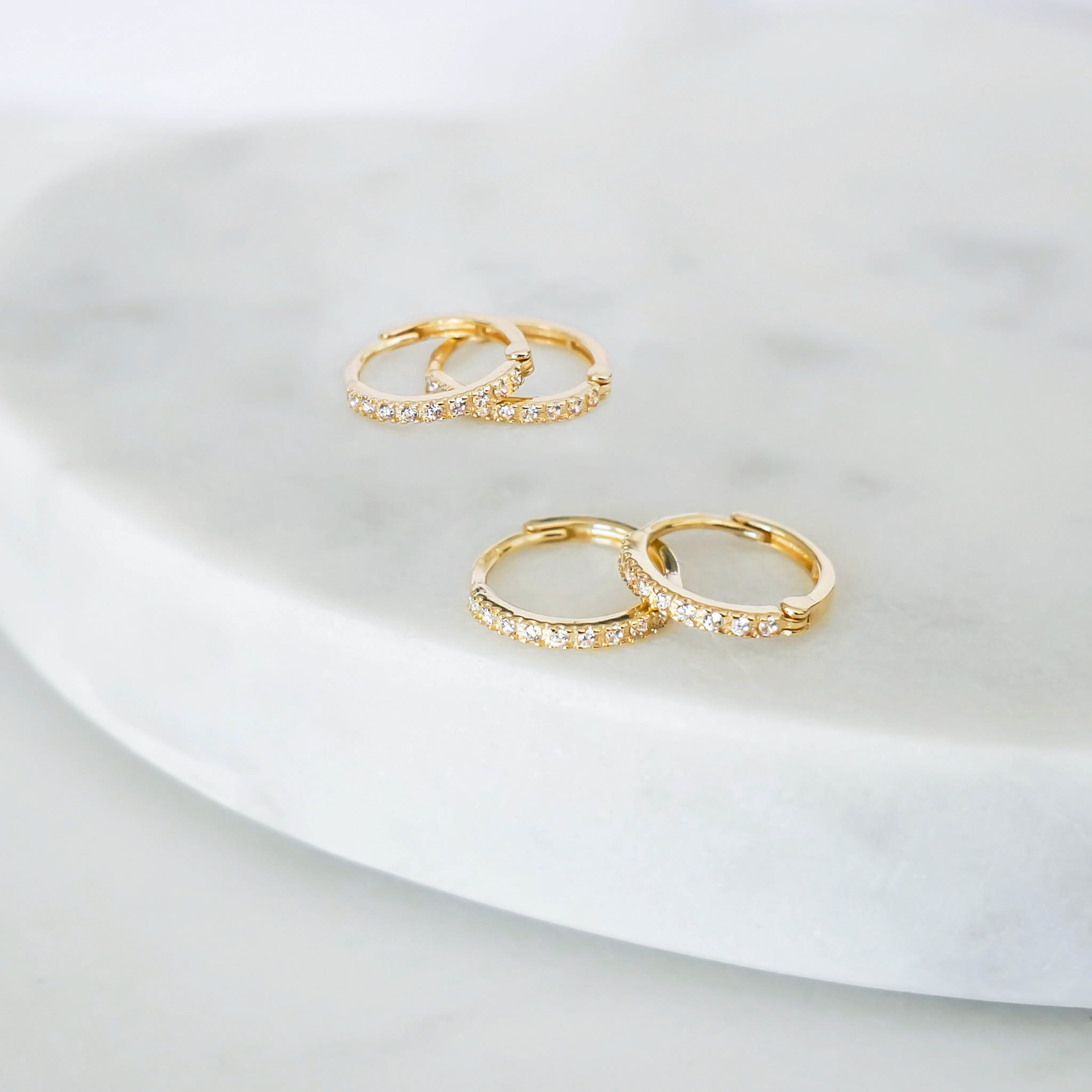 14K Gold Earrings For Teens The Jeweled Lullaby 14K Gold Earrings For Teens The Jeweled Lullaby