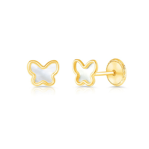 14k Yellow Gold Adorable Enamel Strawberry Screw Back Earrings for Young  Girls  Dainty Kid Design Stud Earrings for Toddlers Little Girls to  Preteens  Lovely Tiny Screw Backs  Amazonca Clothing