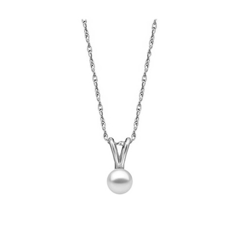 Guardian Angel Girls Necklace w/Genuine Diamond