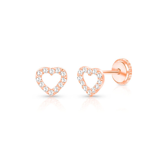 14 Karat Gold Love Knot Stud Earrings