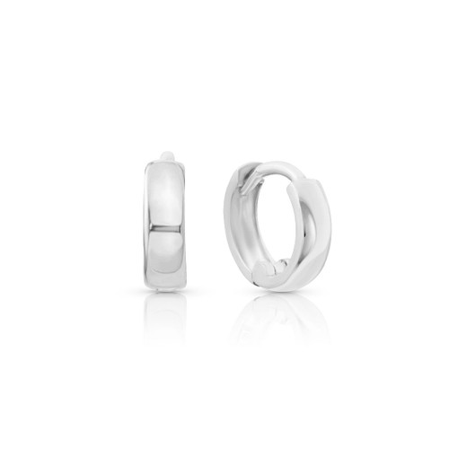 Kids Huggie Hoop Earrings | 14K Gold - The Jeweled Lullaby