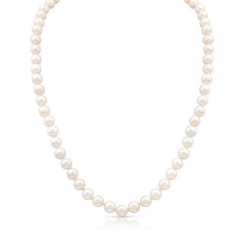 Girls pearl necklace |14k gold