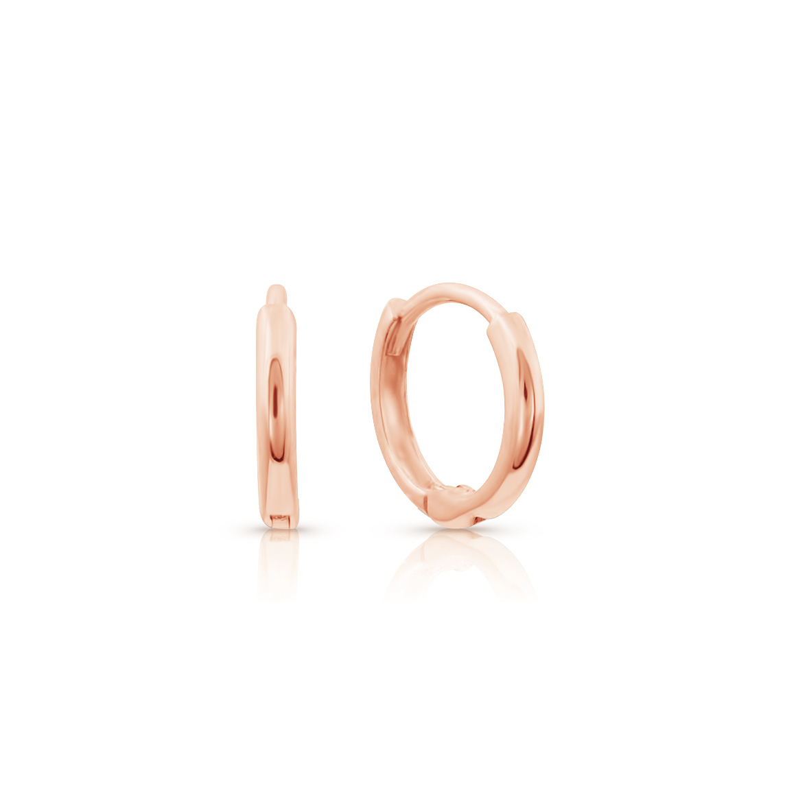 baby huggie earrings