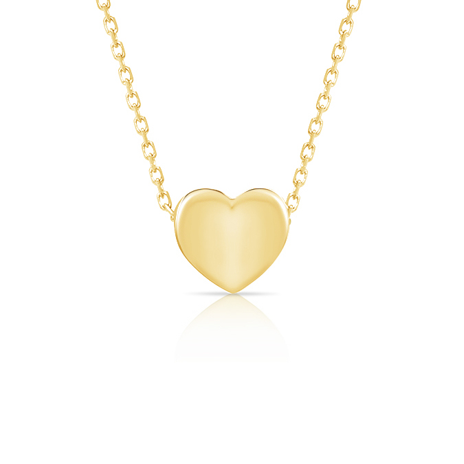 Girl's Tiny Heart Necklace