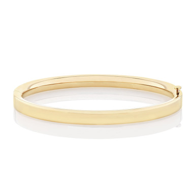 Classic Baby Bracelet | Girls Bangle Bracelet | 14K Gold - The Jeweled ...