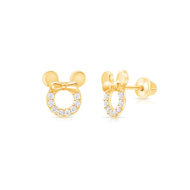 Gold tone green nagapadam kerala style screw back earrings dj-37023 –  dreamjwell