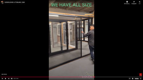 Screen Door black color