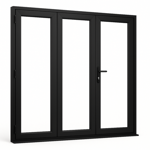 96"X80" CUSTOM ENERGY EFFICIENT ALUMINUM BIFOLD DOOR