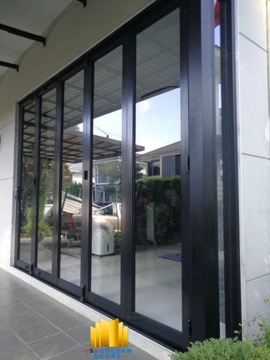 168"X96" CUSTOM ENERGY EFFICIENT ALUMINUM BIFOLD DOOR