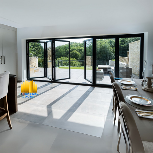 192"X96" CUSTOM ENERGY EFFICIENT ALUMINUM BIFOLD DOOR